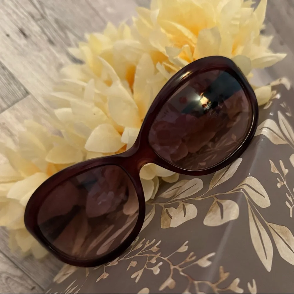 Michael Kors Brown Oversized Sunglasses - Picture 1 of 12